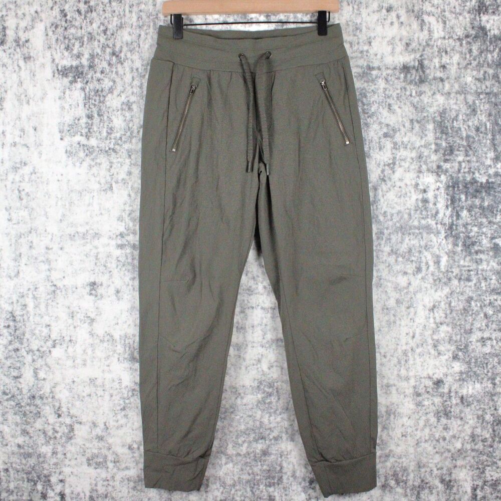 Athleta Trekkie North Jogger Pants Women's Size 4 in Mountain Olive Stretch